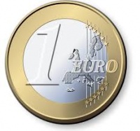 1 Euro Split  Clone Coin